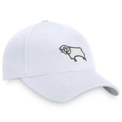 Derby County Core Structured Adjustable Hook & Loop Cap - White - Kids -Striker Style Store derby county core structured adjustable hook and loop cap white kids ss5 p 13384001pv 3u iydvsyujm1op7hvaeoujv cqnh2off3oo2doqki8hb