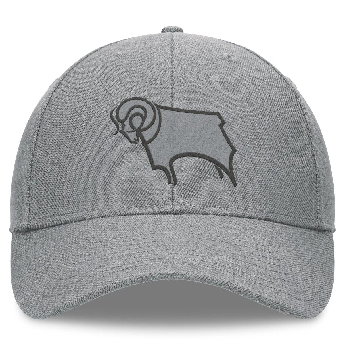 Derby County Core Structured Cap - Grey - Kids 3 Derby County Core Structured Cap - Grey - Kids