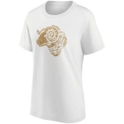 Derby County Distressed Retro Logo Graphic T-Shirt - White - Womens