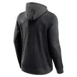 Derby County Etch Logo Graphic Hoodie - Black - Mens