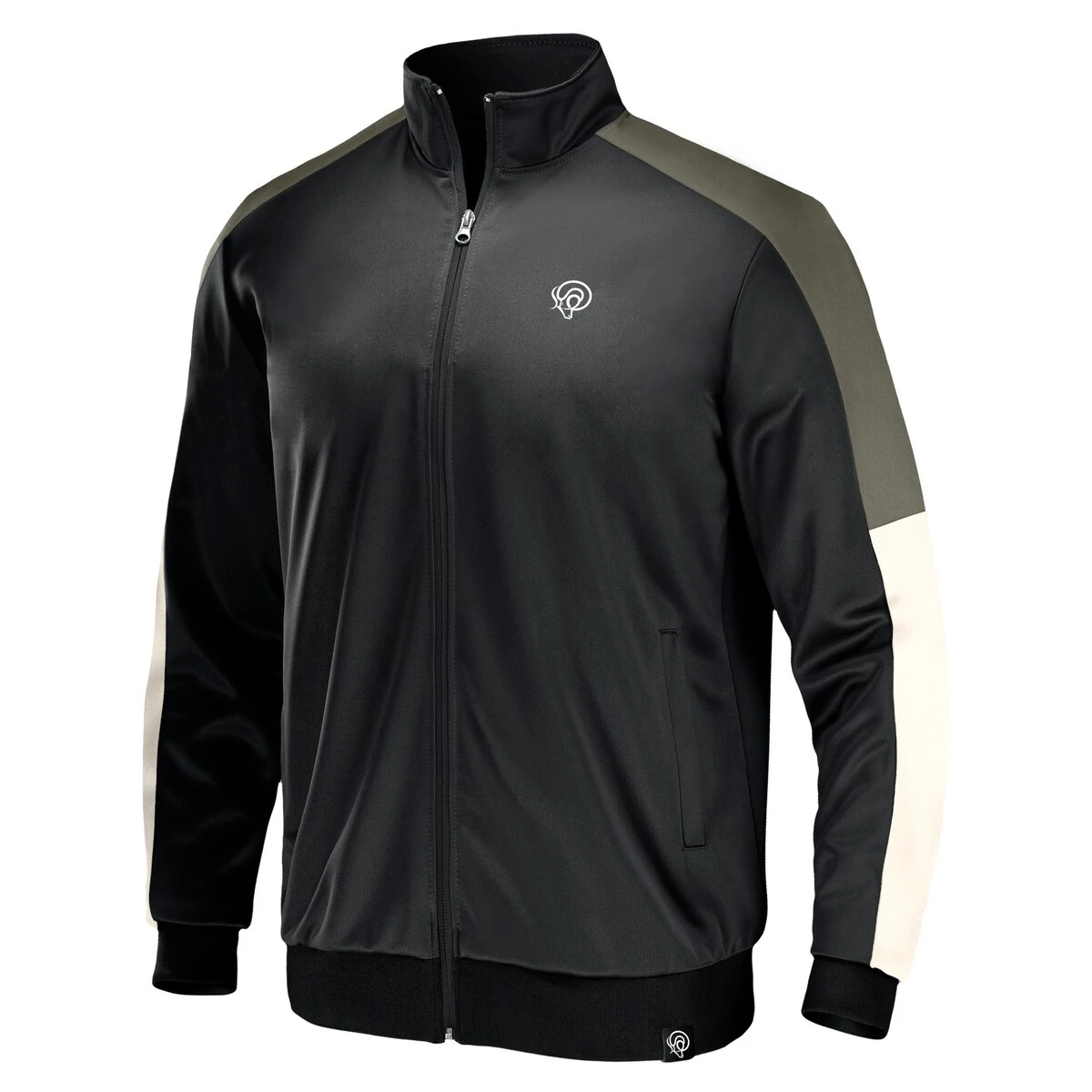 Derby County Fundamentals Track Jacket - Black - Mens 5 Derby County Fundamentals Track Jacket - Black - Mens - Image 3