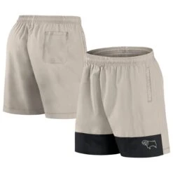 Derby County Fundamentals Woven Short - Black - Mens