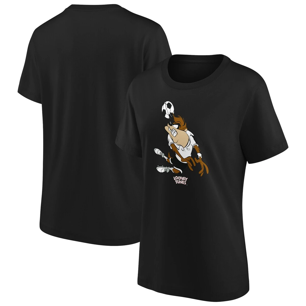 Derby County Looney Tunes Taz Graphic T-Shirt - Black - Womens 4 Derby County Looney Tunes Taz Graphic T-Shirt - Black - Womens - Image 2
