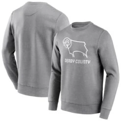 Derby County Mono Logo Graphic Crew Sweatshirt - Grey - Mens 7 Derby County Mono Logo Graphic Crew Sweatshirt - Grey - Mens -Striker Style Store derby county mono logo graphic crew sweatshirt grey mens ss4 p 13346206u kj3hvs8bm6ieek7tdezbv 0ce45607d1bc488486309c35f8951cf7