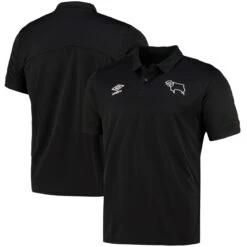 Derby County Poly Polo - Black -Striker Style Store derby county poly polo black ss4 p 13308252u dl19nzdyvw0lxtcyqdxlv cbe210c54fbe40dfa9844a21e9af05cf