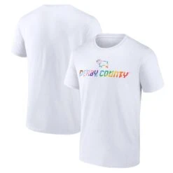 Derby County Pride Splatter Graphic T-Shirt - White - Mens -Striker Style Store derby county pride splatter graphic t shirt white mens ss5 p 14423078pv 1u 88dyjkwcpzoojuhaujdqv 8vct1ahqujnccrdj6fao