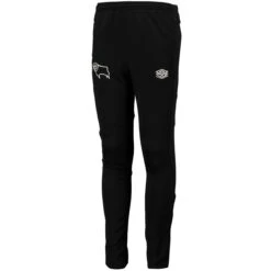 Derby County Training Tapered Pants - Black - Kids