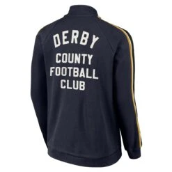 Derby County True Classics Track Jacket - Navy - Mens