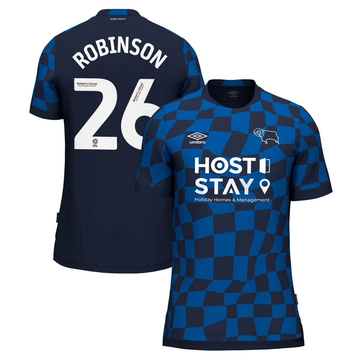Derby County Umbro Away Shirt 2023-24 - Darren Robinson 26 3 Derby County Umbro Away Shirt 2023-24 - Darren Robinson 26