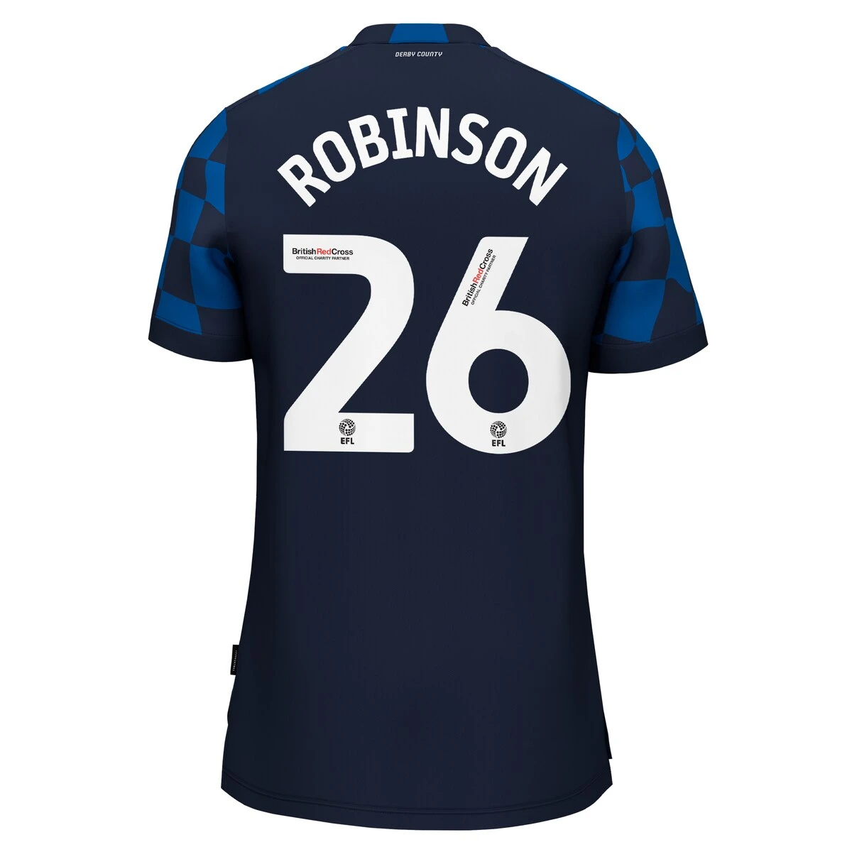 Derby County Umbro Away Shirt 2023-24 - Darren Robinson 26 4 Derby County Umbro Away Shirt 2023-24 - Darren Robinson 26 - Image 2