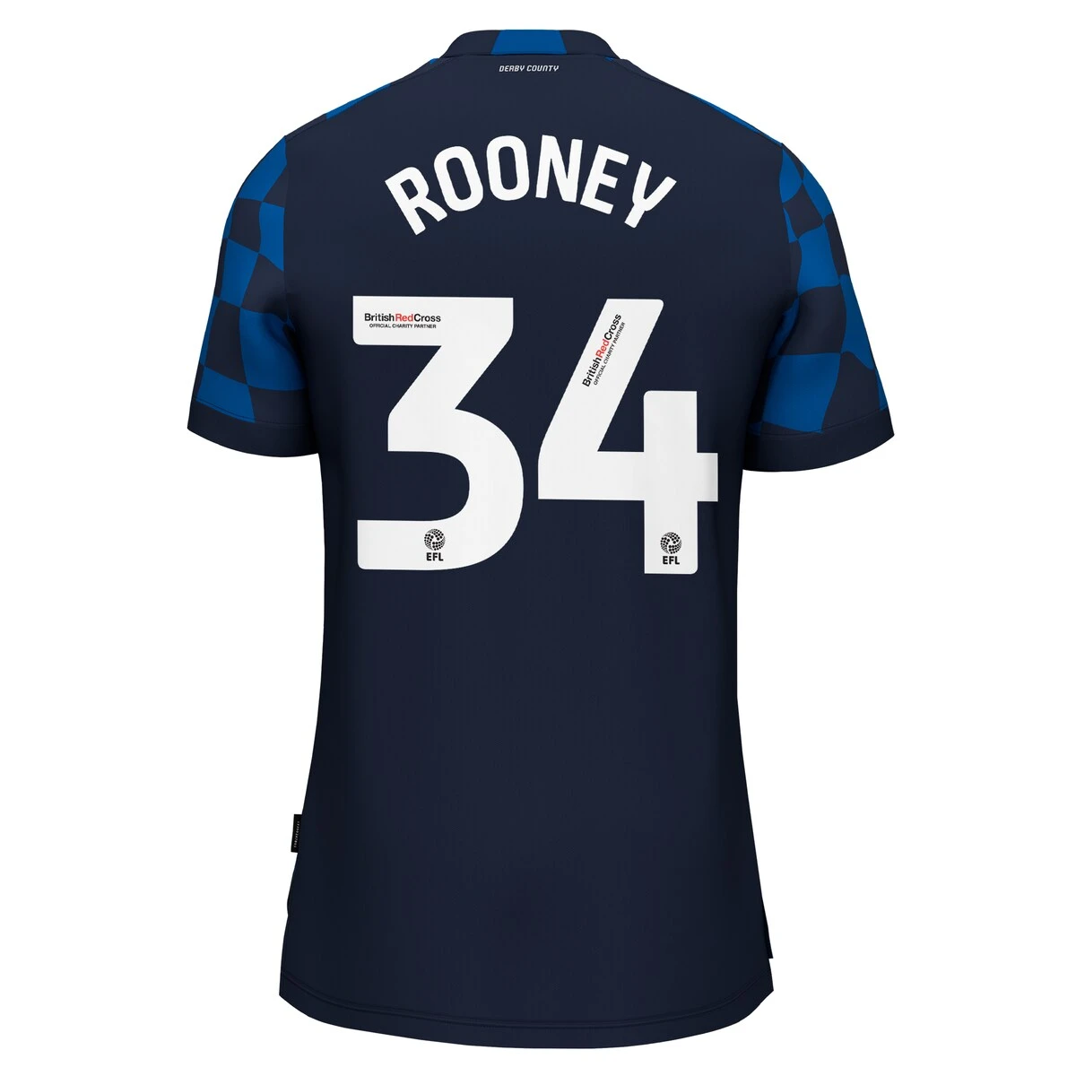 Derby County Umbro Away Shirt 2023-24 - Jake Rooney 34 4 Derby County Umbro Away Shirt 2023-24 - Jake Rooney 34 - Image 2