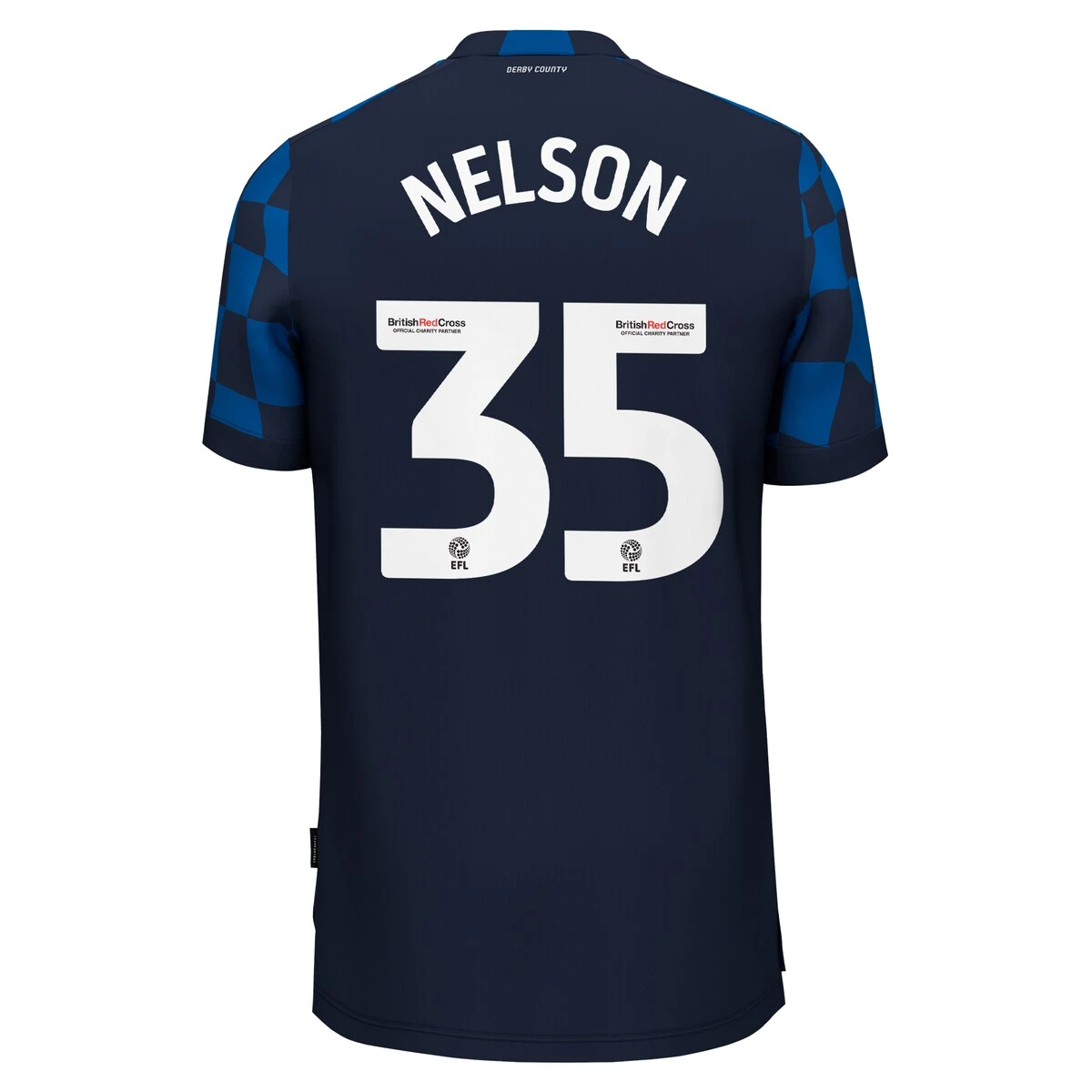 Derby County Umbro Away Shirt 2023-24 - Kids - Curtis Nelson 35 3 Derby County Umbro Away Shirt 2023-24 - Kids - Curtis Nelson 35