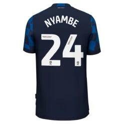 Derby County Umbro Away Shirt 2023-24 - Kids - Ryan Nyambe 24