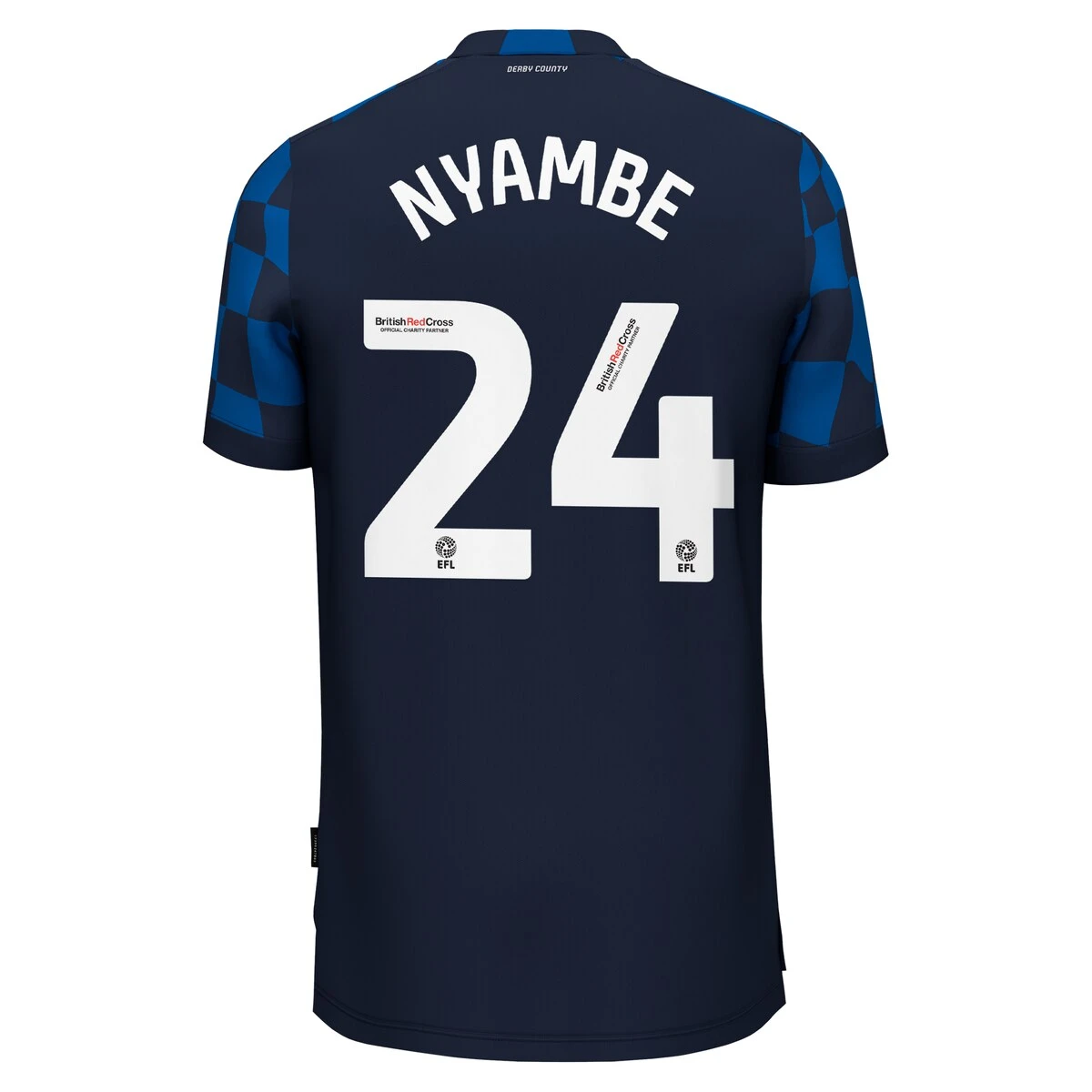 Derby County Umbro Away Shirt 2023-24 - Kids - Ryan Nyambe 24 3 Derby County Umbro Away Shirt 2023-24 - Kids - Ryan Nyambe 24