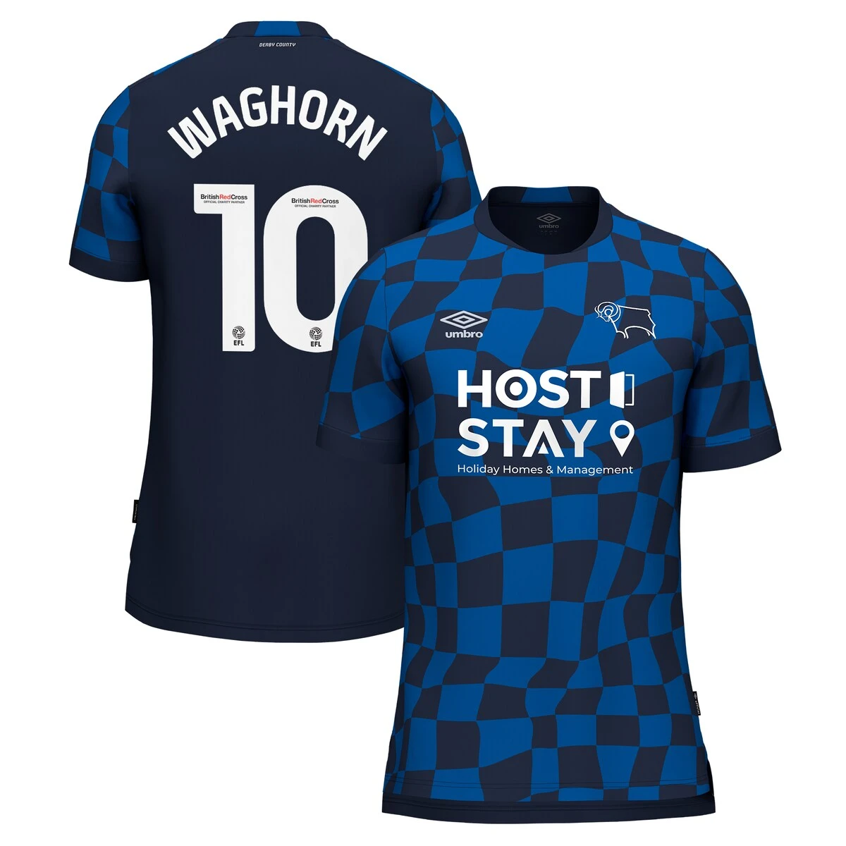 Derby County Umbro Away Shirt 2023-24 - Martyn Waghorn 10 3 Derby County Umbro Away Shirt 2023-24 - Martyn Waghorn 10