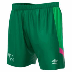 Derby County Umbro Goalkeeper Shorts 2023-24 - Kids