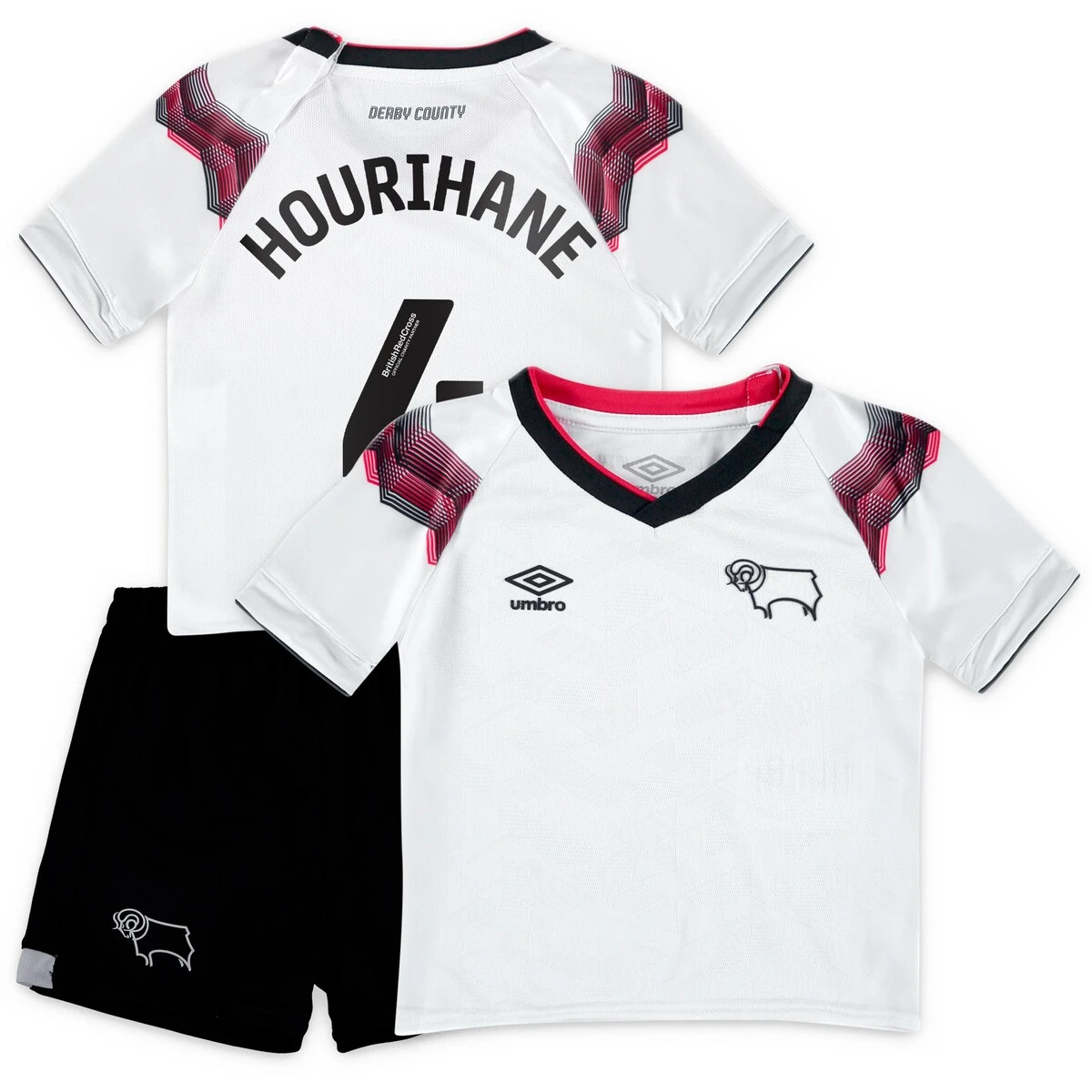 Derby County Umbro Home Infants Kit 2023-24 - Conor Hourihane 4 3 Derby County Umbro Home Infants Kit 2023-24 - Conor Hourihane 4
