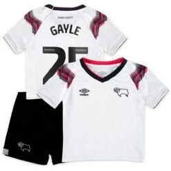 Derby County Umbro Home Infants Kit 2023-24 - Dwight Gayle 25