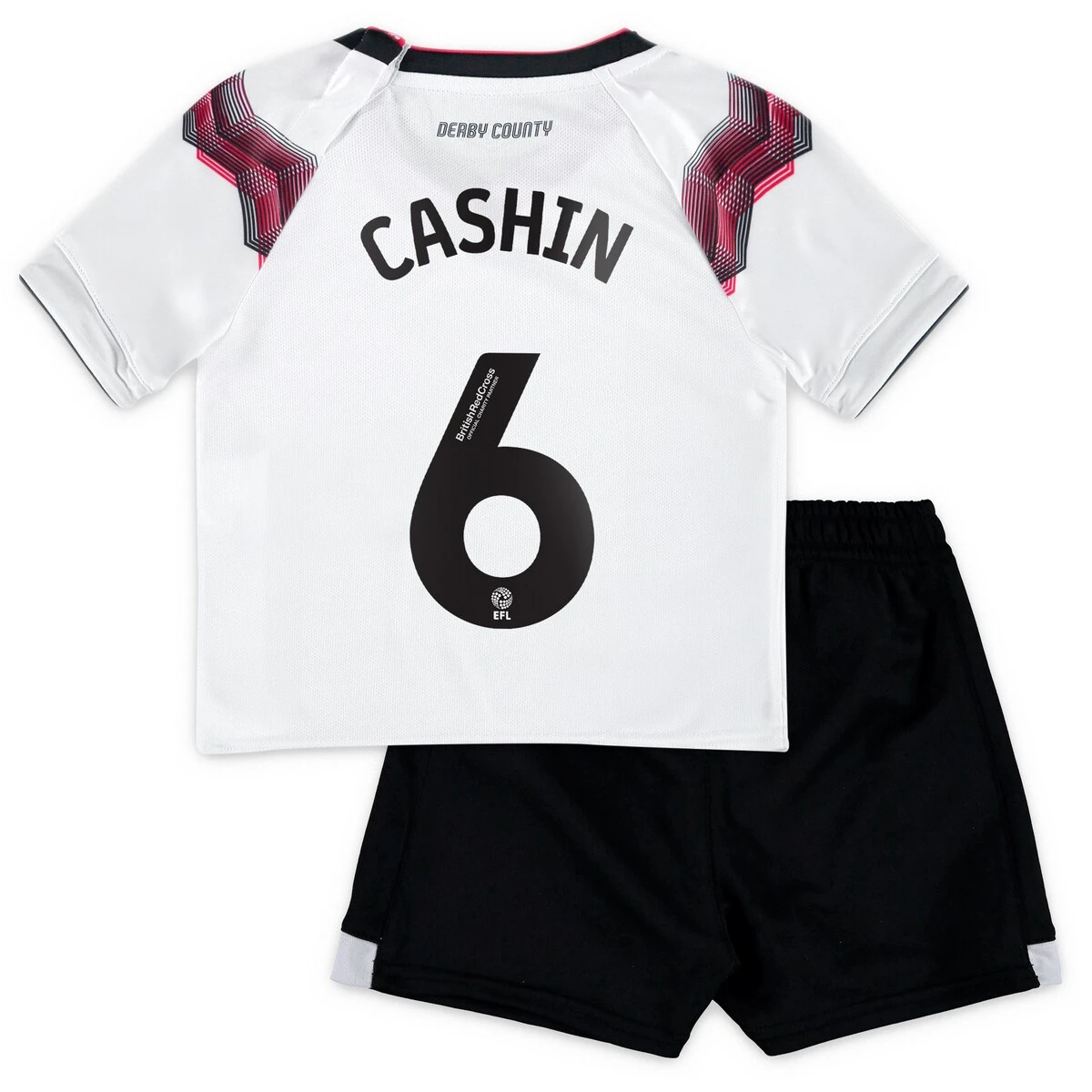 Derby County Umbro Home Infants Kit 2023-24 - Eiran Cashin 6 4 Derby County Umbro Home Infants Kit 2023-24 - Eiran Cashin 6 - Image 2