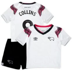 Derby County Umbro Home Infants Kit 2023-24 - James Collins 9
