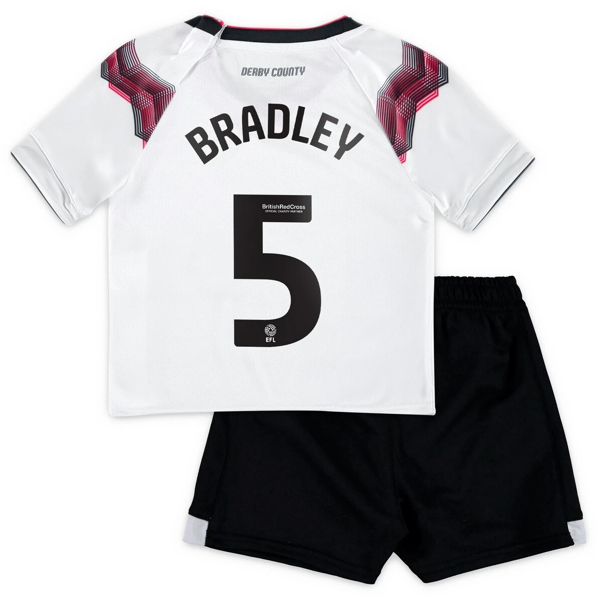 Derby County Umbro Home Infants Kit 2023-24 - Sonny Bradley 5 4 Derby County Umbro Home Infants Kit 2023-24 - Sonny Bradley 5 - Image 2