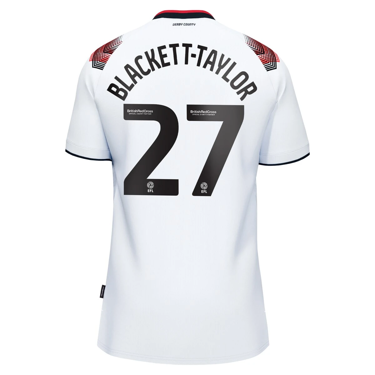 Derby County Umbro Home Shirt 2023-24 - Corey Blackett-Taylor 27 5 Derby County Umbro Home Shirt 2023-24 - Corey Blackett-Taylor 27 - Image 3