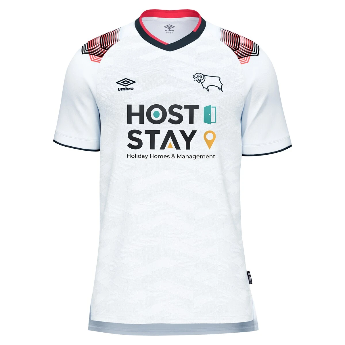 Derby County Umbro Home Shirt 2023-24 - Ebou Adams 32 4 Derby County Umbro Home Shirt 2023-24 - Ebou Adams 32 - Image 2
