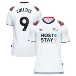 Derby County Umbro Home Shirt 2023-24 - James Collins 9 -Striker Style Store derby county umbro home shirt 2023 24 james collins 9 ss5 p 200941300pv 1u 5vz3o6s8rpqtd6prqzjdv xq9dubln4zcl6y3jiumd