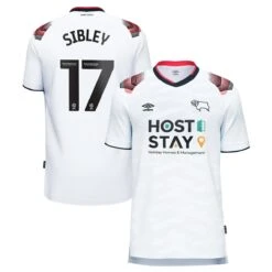 Derby County Umbro Home Shirt 2023-24 - Kids - Louie Sibley 17 -Striker Style Store derby county umbro home shirt 2023 24 kids louie sibley 17 ss5 p 200941305pv 1u hmoxghvj28fhrx9midozv 8gamy9kspjsaaxgwzf64