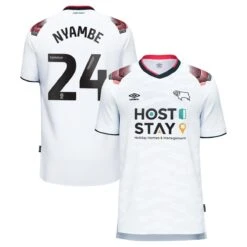 Derby County Umbro Home Shirt 2023-24 - Kids - Ryan Nyambe 24 -Striker Style Store derby county umbro home shirt 2023 24 kids ryan nyambe 24 ss5 p 201249898pv 1u igu6yggeqdtcwlotnkpqv oskc0olgr9scpmtgdpxv