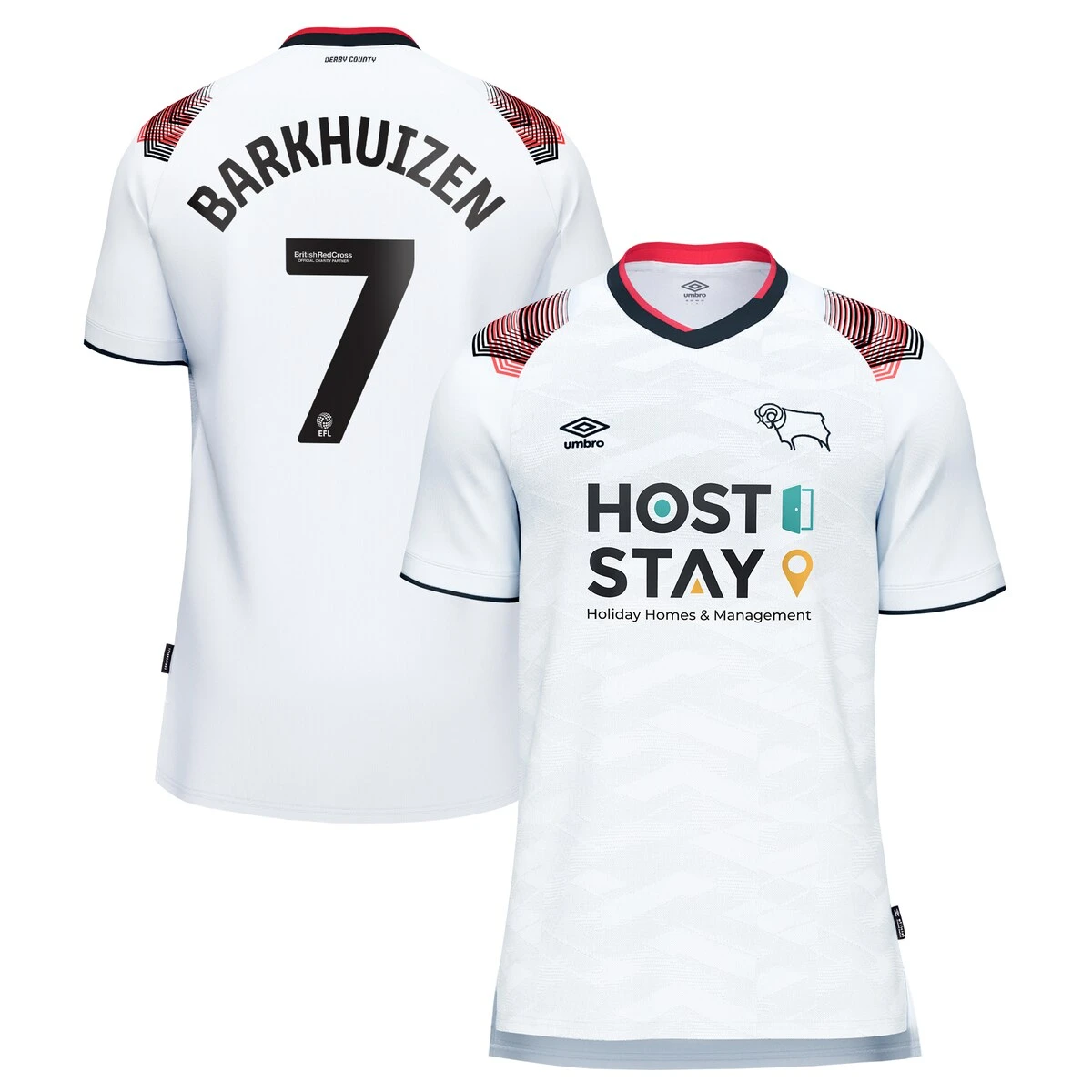 Derby County Umbro Home Shirt 2023-24 - Tom Barkhuizen 7 3 Derby County Umbro Home Shirt 2023-24 - Tom Barkhuizen 7