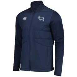 Derby County Umbro Thermal Jacket - Navy -Striker Style Store derby county umbro thermal jacket navy ss5 p 14400001pv 2u ebc22kl4zlrrd0oldbgbv 5vptgk1lselbp55b8nye