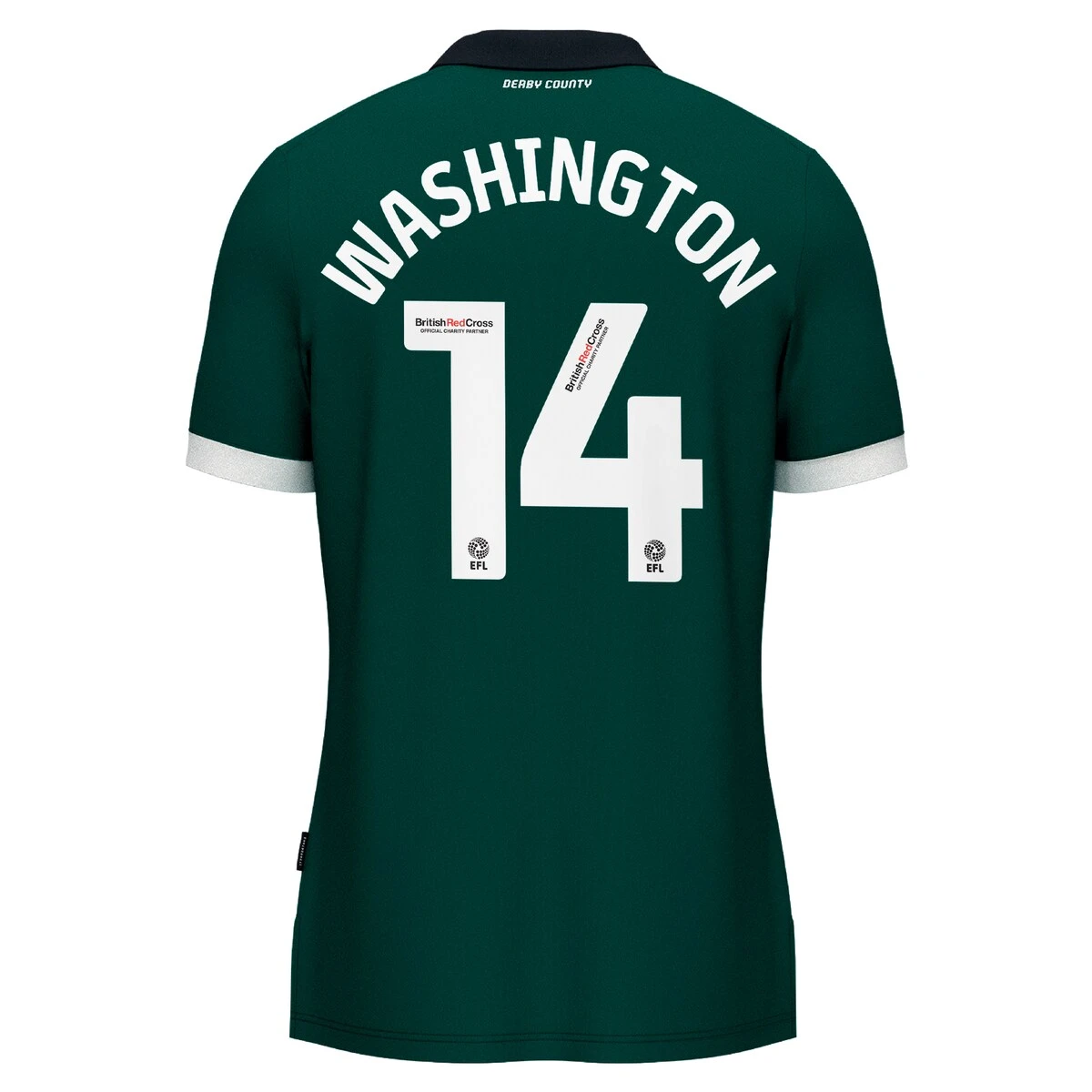 Derby County Umbro Third Shirt 2023-24 - Conor Washington 14 4 Derby County Umbro Third Shirt 2023-24 - Conor Washington 14 - Image 2