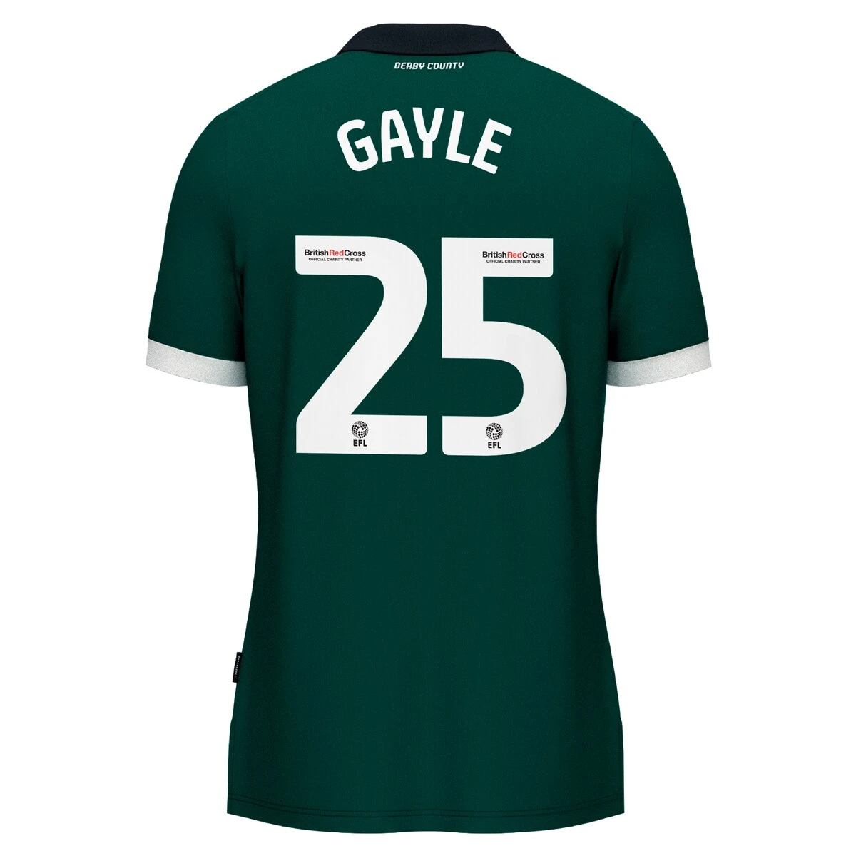 Derby County Umbro Third Shirt 2023-24 - Dwight Gayle 25 5 Derby County Umbro Third Shirt 2023-24 - Dwight Gayle 25 - Image 3
