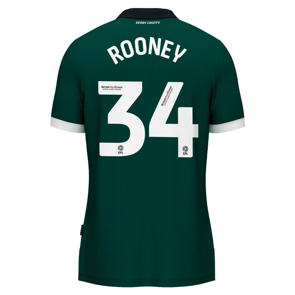 Derby County Umbro Third Shirt 2023-24 - Jake Rooney 34 5 Derby County Umbro Third Shirt 2023-24 - Jake Rooney 34 - Image 3