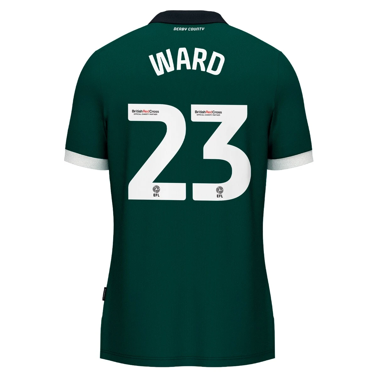 Derby County Umbro Third Shirt 2023-24 - Joe Ward 23 4 Derby County Umbro Third Shirt 2023-24 - Joe Ward 23 - Image 2