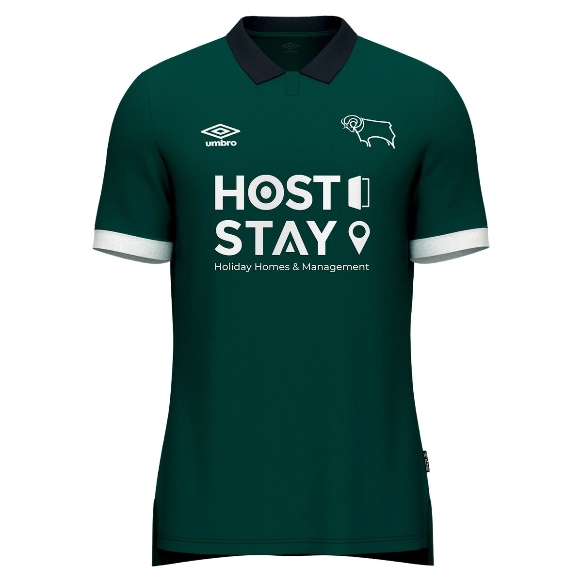 Derby County Umbro Third Shirt 2023-24 - Ryan Nyambe 24 4 Derby County Umbro Third Shirt 2023-24 - Ryan Nyambe 24 - Image 2