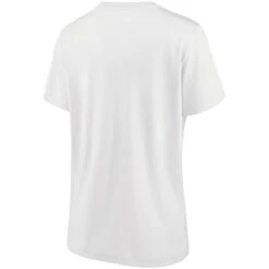 Derby County Wordmark Graphic T-shirt - White - Womens